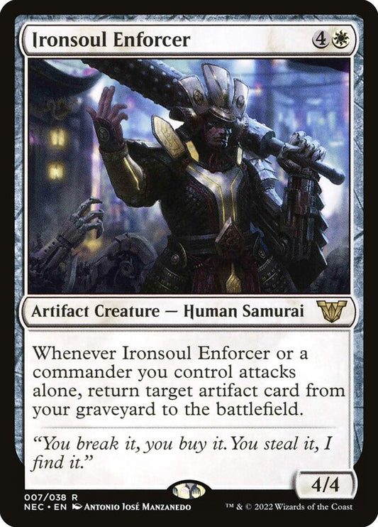Ironsoul Enforcer front