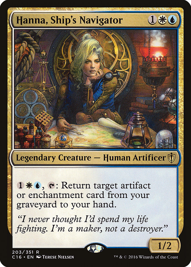 Hanna, Ship's Navigator front