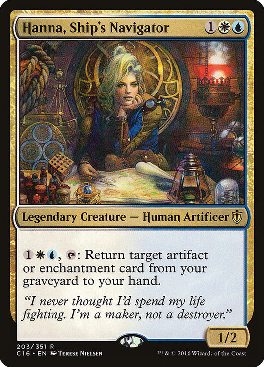 Hanna, Ship's Navigator front