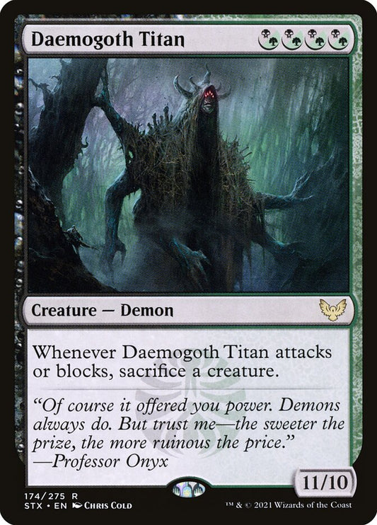 Daemogoth Titan front