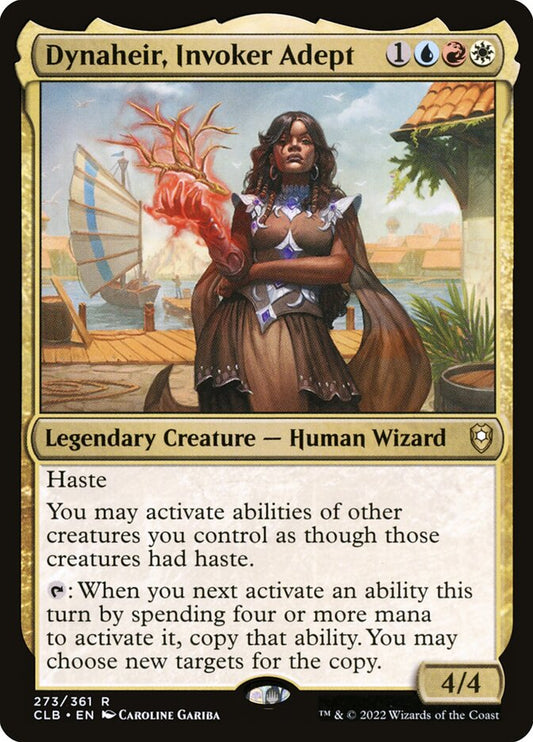 Dynaheir, Invoker Adept front