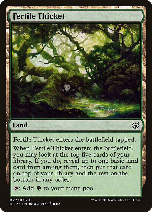 Fertile Thicket front