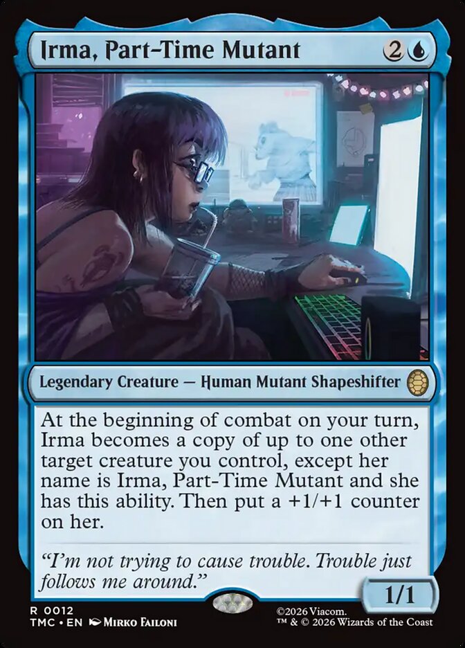 Irma, Part-Time Mutant front