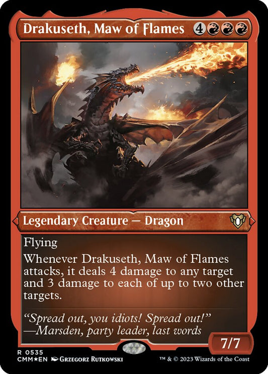Drakuseth, Maw of Flames front