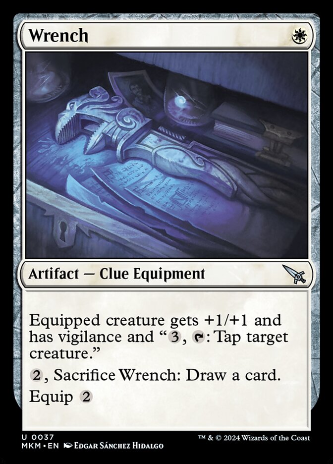 Wrench front