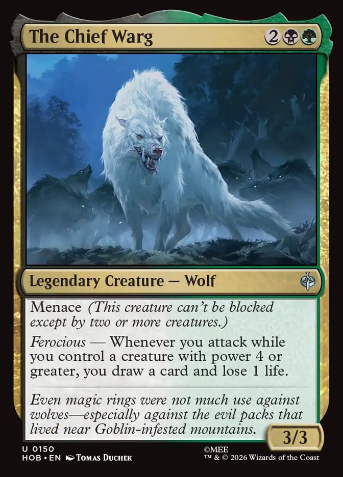 The Chief Warg front