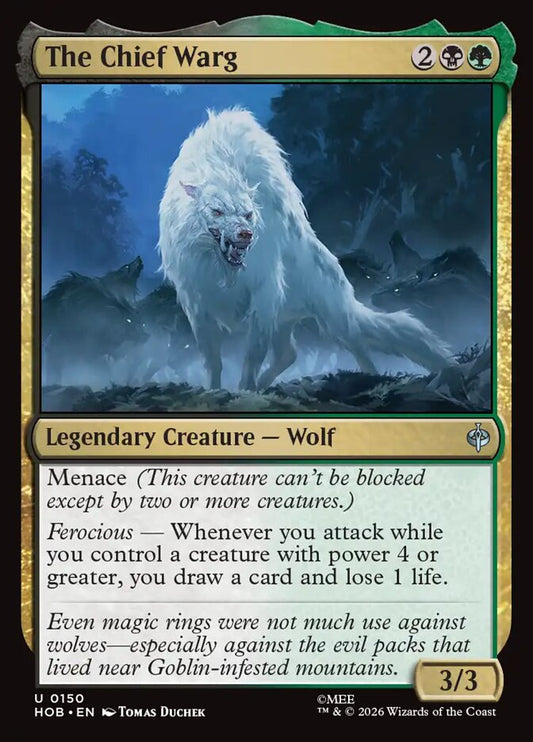 The Chief Warg front
