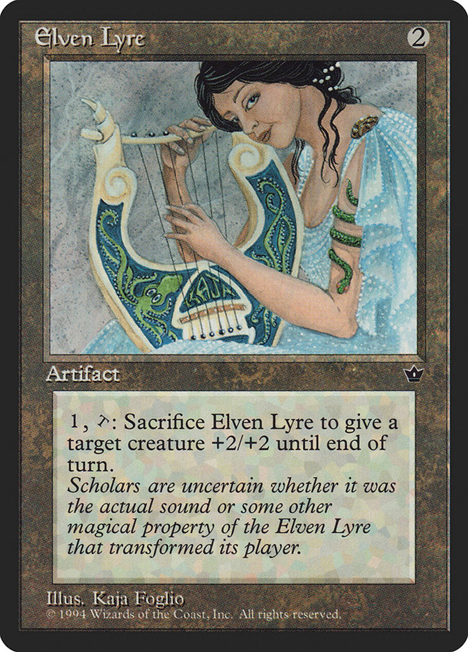 Elven Lyre front