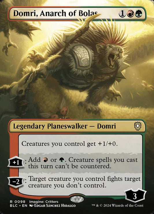 Domri, Anarch of Bolas front