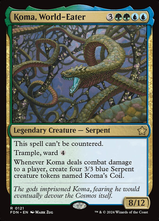 Koma, World-Eater front