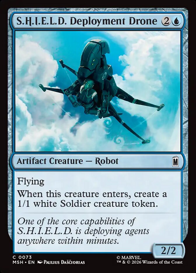 S.H.I.E.L.D. Deployment Drone front