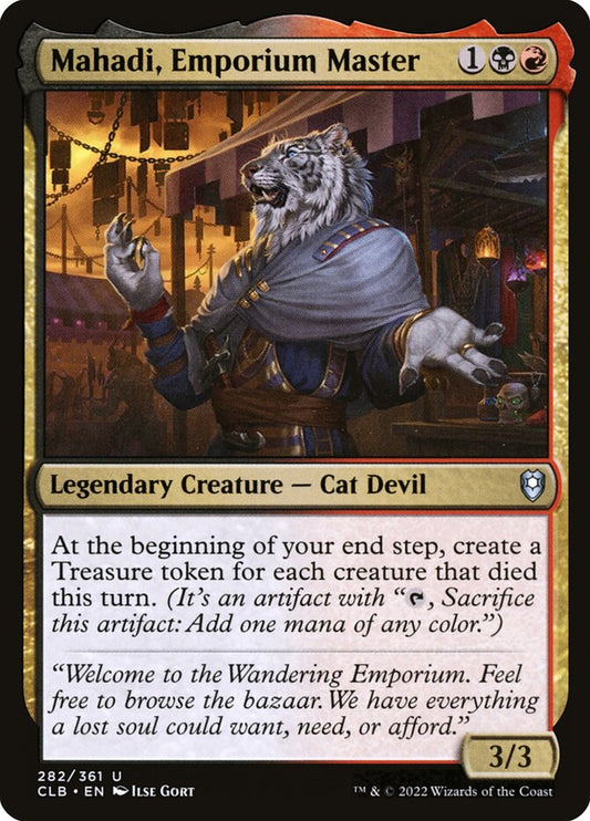 Mahadi, Emporium Master front