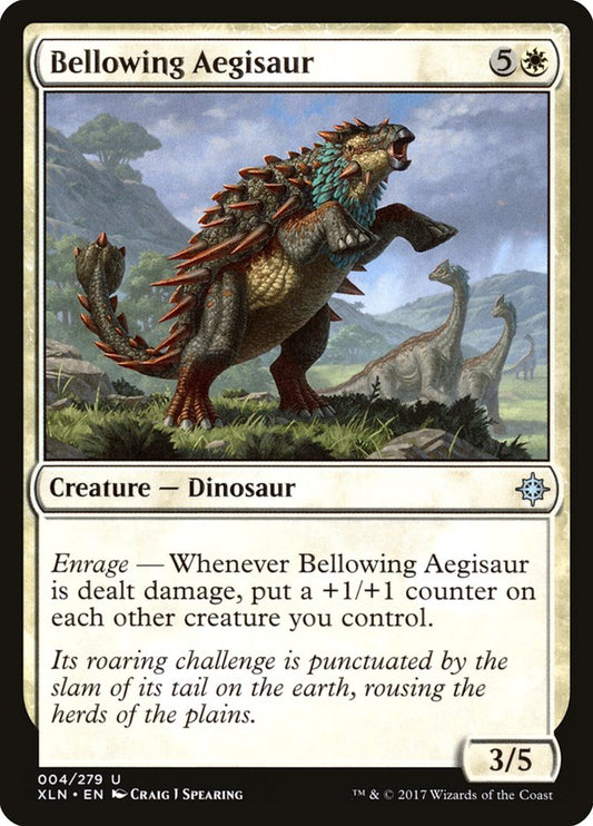Bellowing Aegisaur front