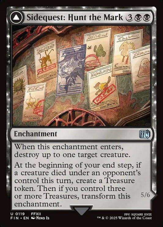 Sidequest: Hunt the Mark // Yiazmat, Ultimate Mark front