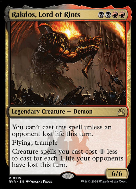 Rakdos, Lord of Riots front