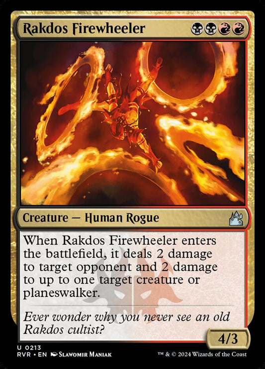 Rakdos Firewheeler front