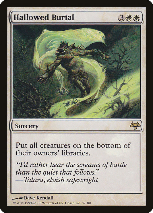 Hallowed Burial front