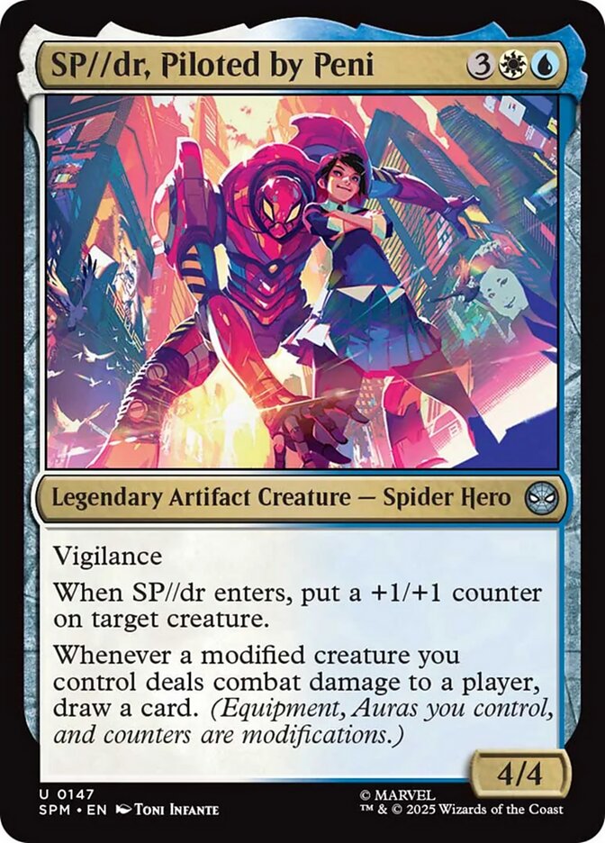 SP//dr, Piloted by Peni front