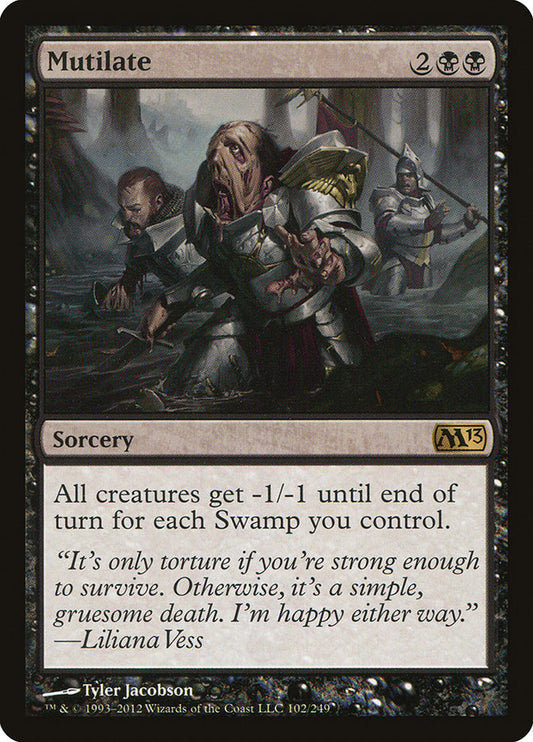 Mutilate front
