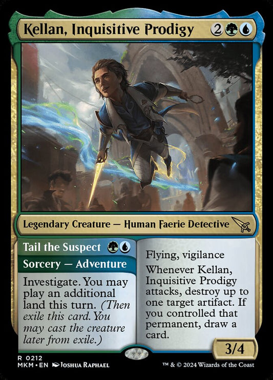 Kellan, Inquisitive Prodigy // Tail the Suspect front
