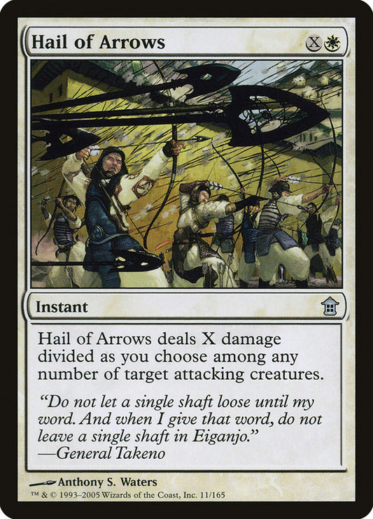 Hail of Arrows front