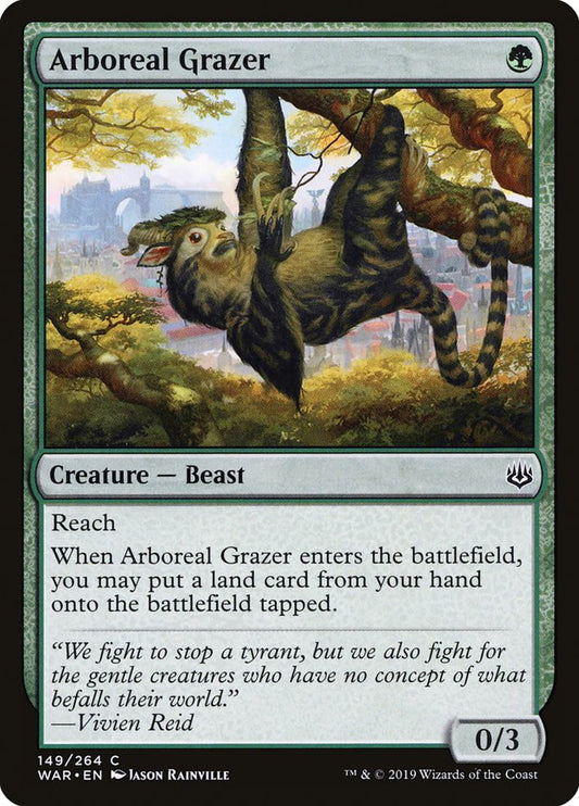 Arboreal Grazer front