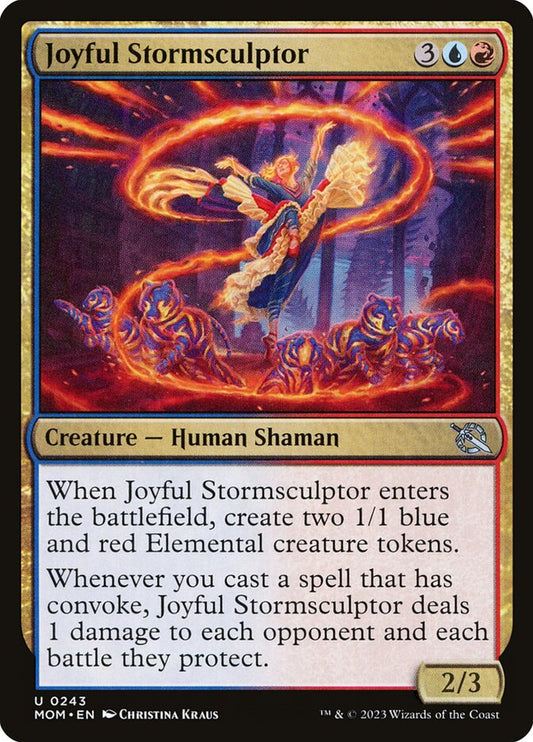 Joyful Stormsculptor front