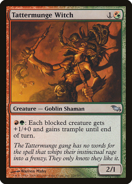 Tattermunge Witch front