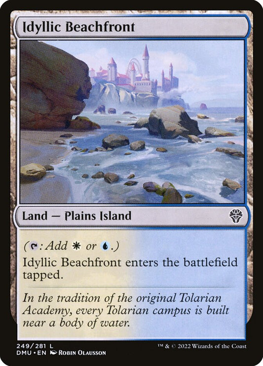 Idyllic Beachfront front