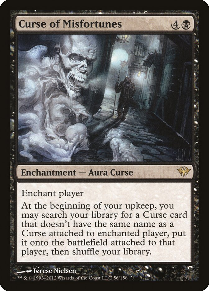 Curse of Misfortunes front