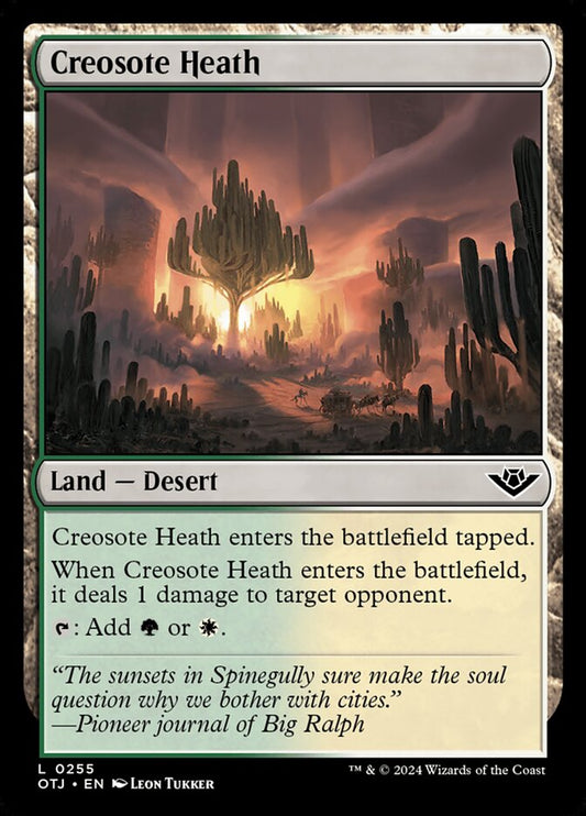Creosote Heath front