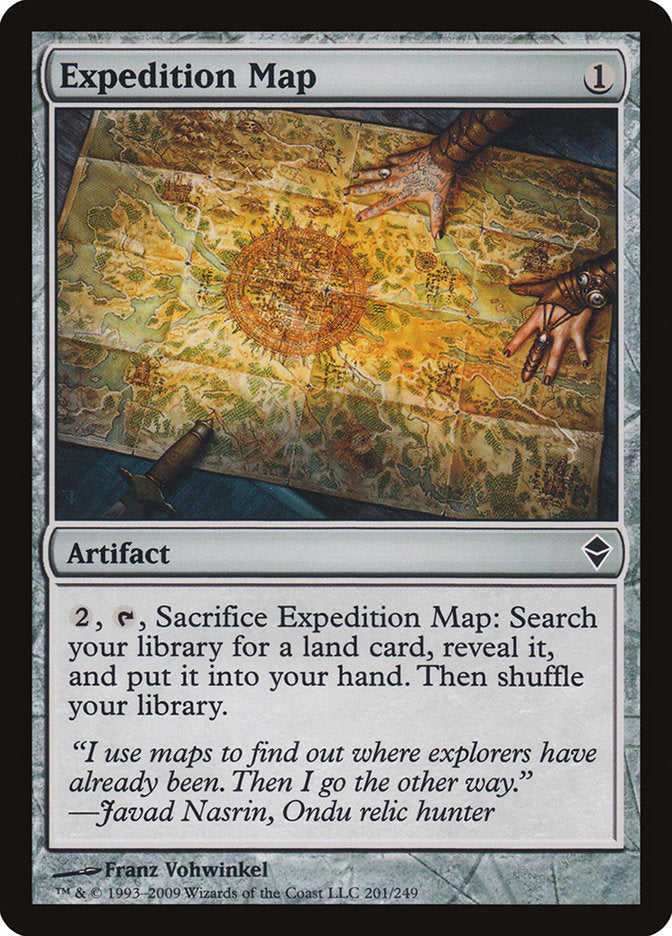 Expedition Map front