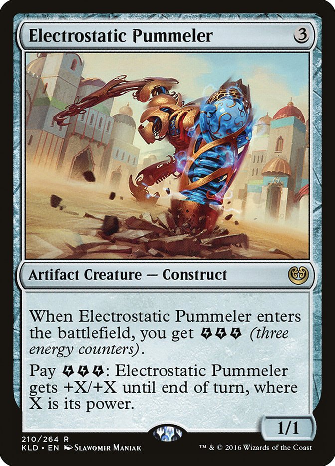 Electrostatic Pummeler front