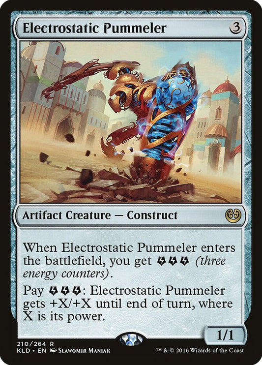 Electrostatic Pummeler front