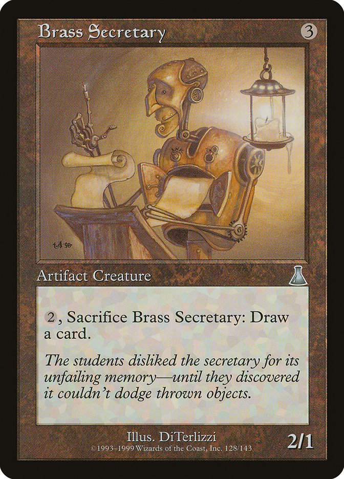 Brass Secretary front