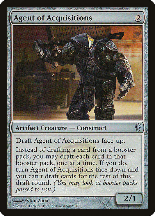 Agent of Acquisitions front