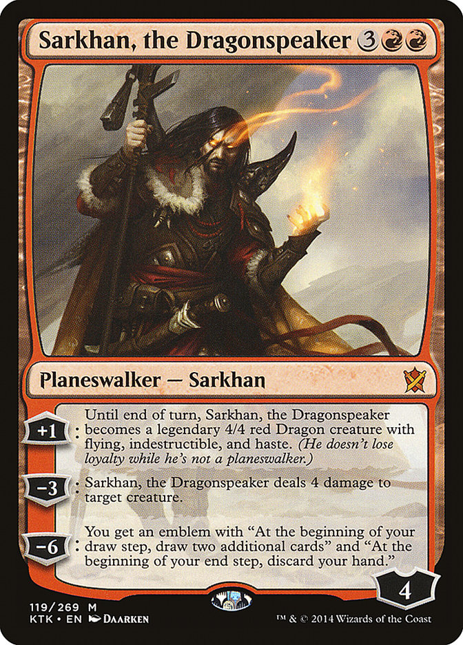 Sarkhan, the Dragonspeaker front