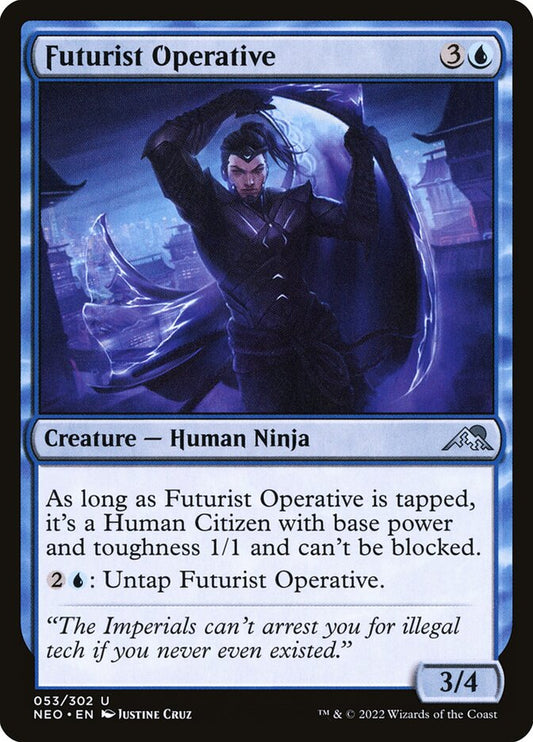Futurist Operative front