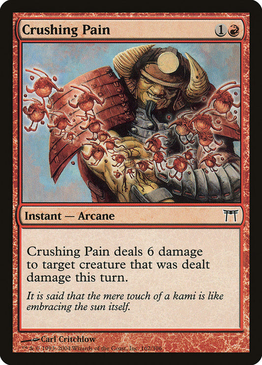 Crushing Pain front