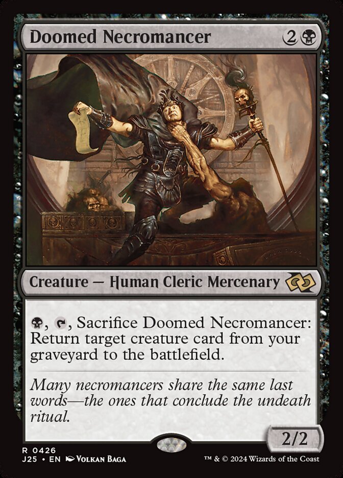 Doomed Necromancer front