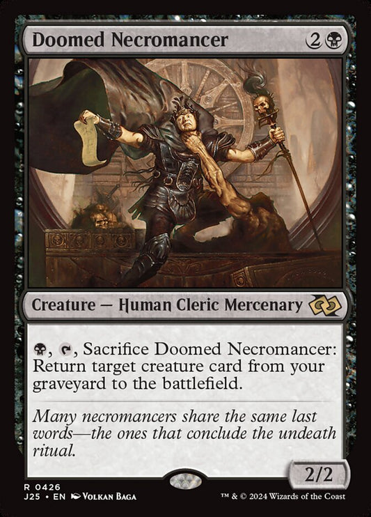 Doomed Necromancer front