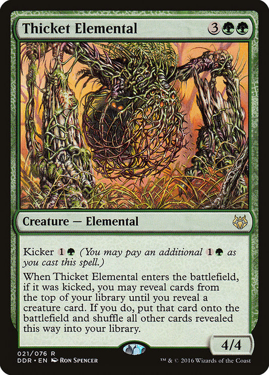 Thicket Elemental front
