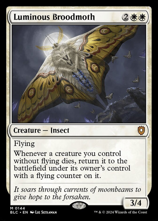 Luminous Broodmoth front