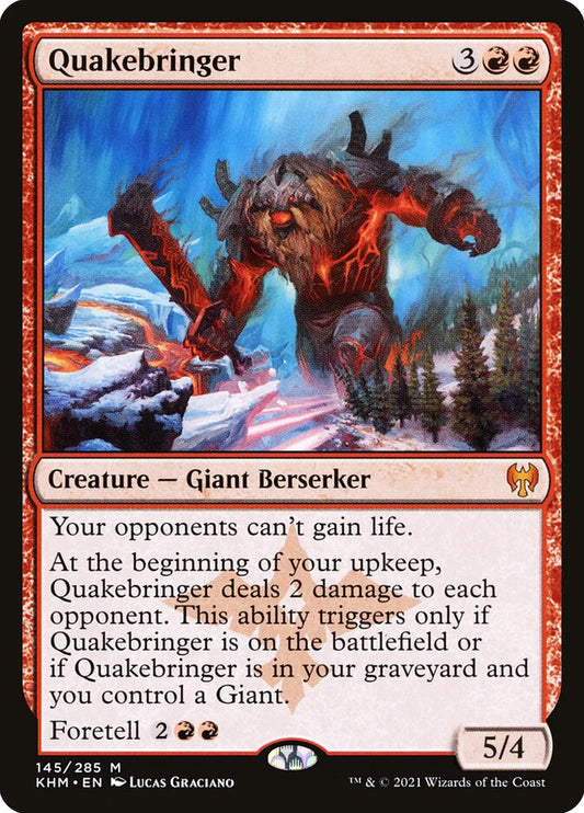 Quakebringer front