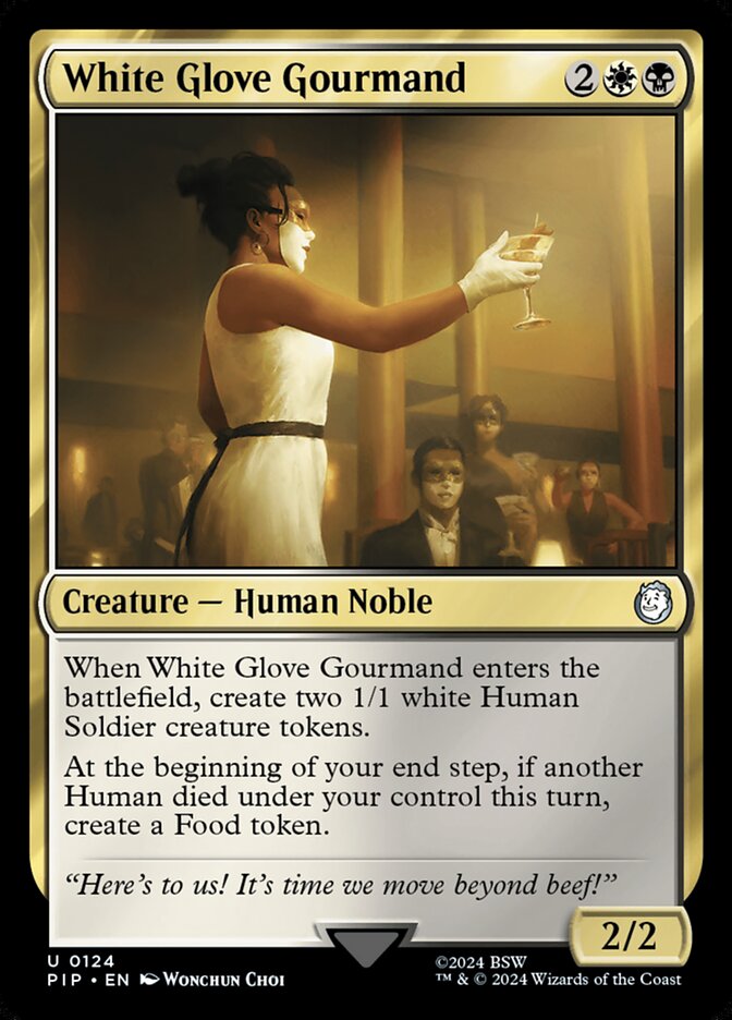 White Glove Gourmand front