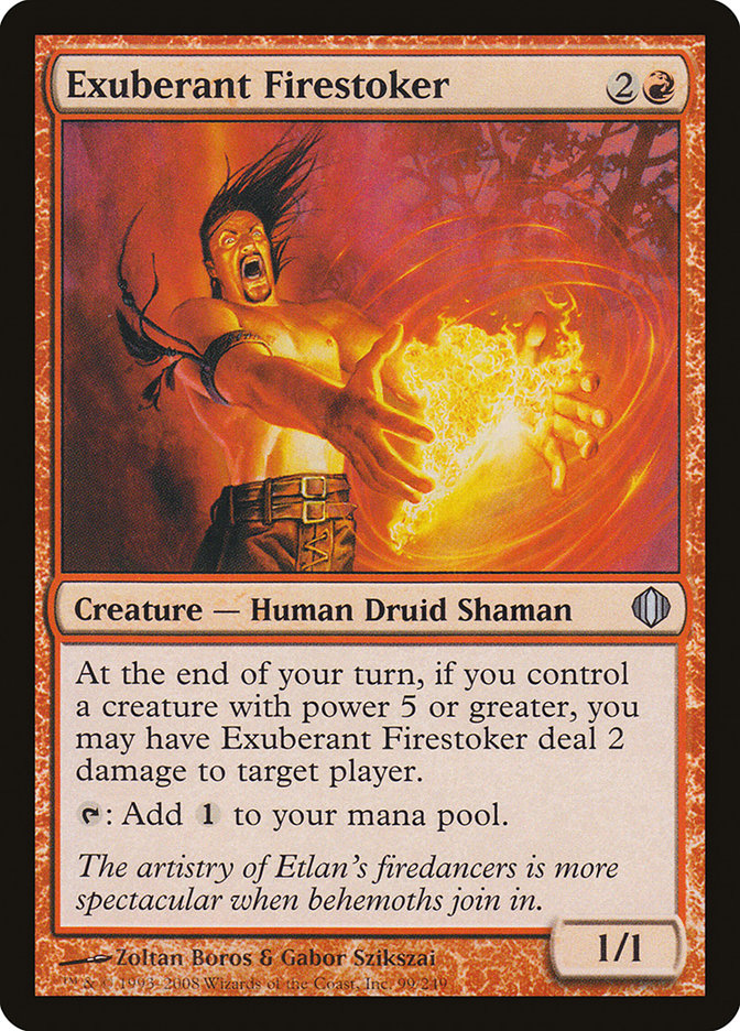Exuberant Firestoker front