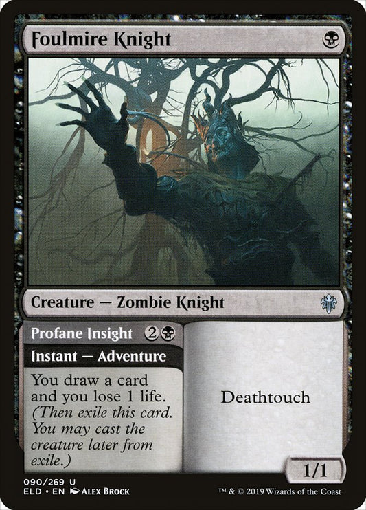 Foulmire Knight // Profane Insight front