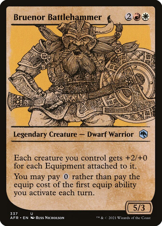 Bruenor Battlehammer front