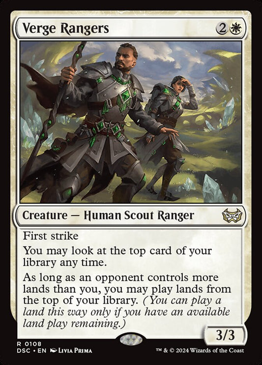 Verge Rangers front