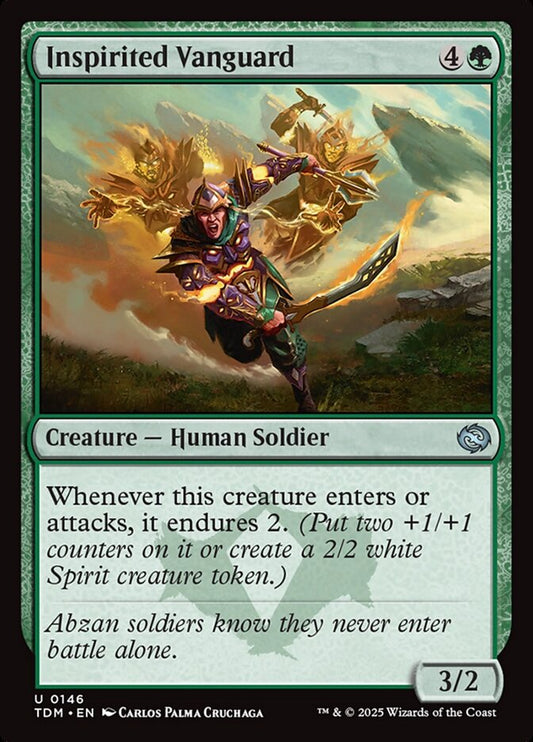 Inspirited Vanguard front